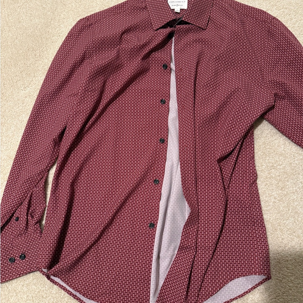 Performance Patterned 4-way Stretch Men's Shirt